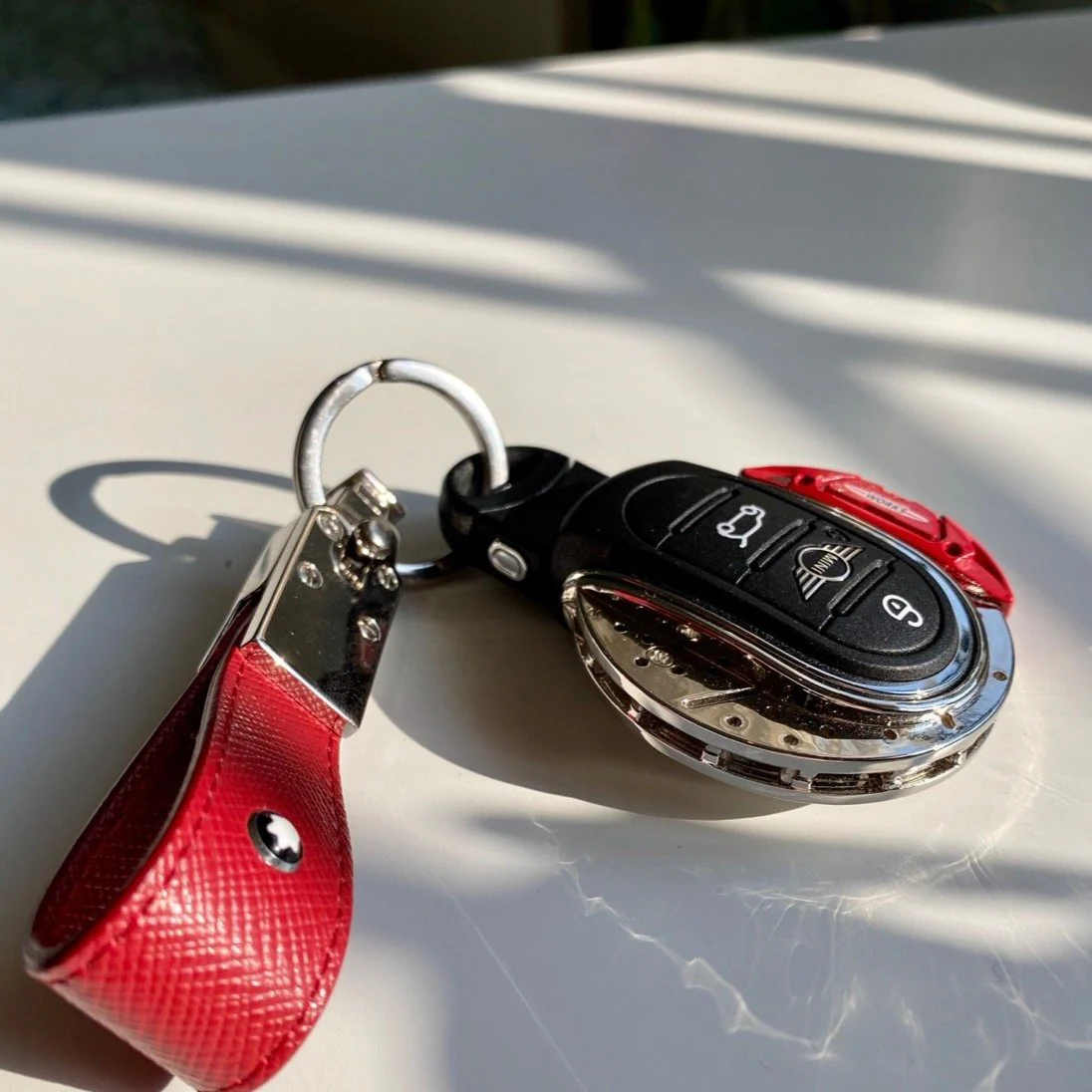 🏎️ JCW Brake Caliper Design Key Fob Case in Alloy Metal - Image 4