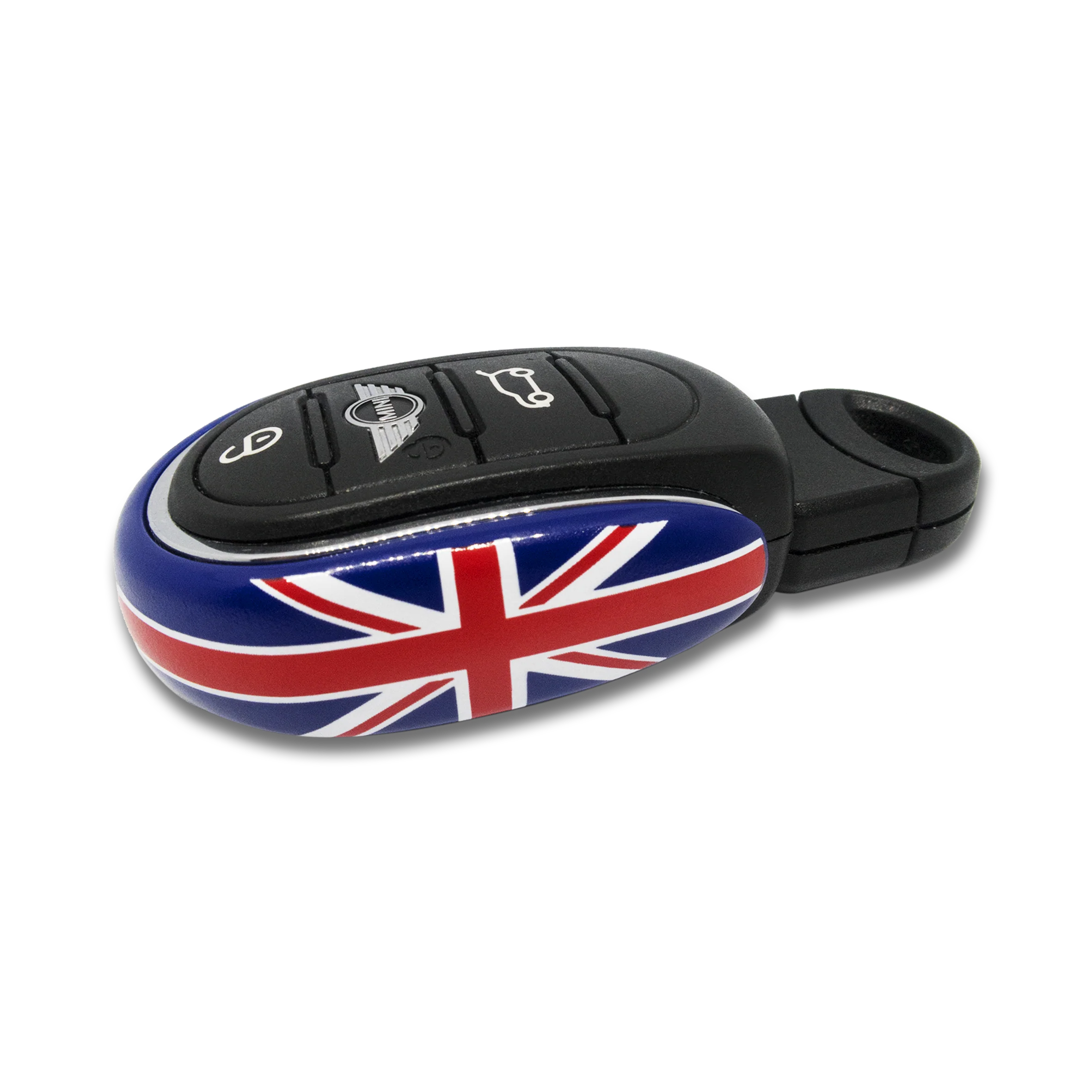 🇬🇧 Union Jack Alloy Metal Key Fob Case - Image 4
